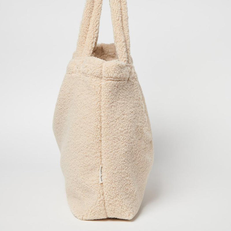 Studio Noos Tasche Chunky Teddy Ecru bei Yay Kids