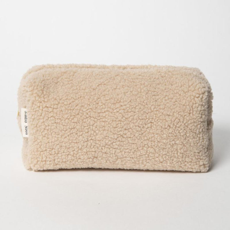 Studio Noos Etui Chunky Pouch Teddy Ecru bei Yay Kids