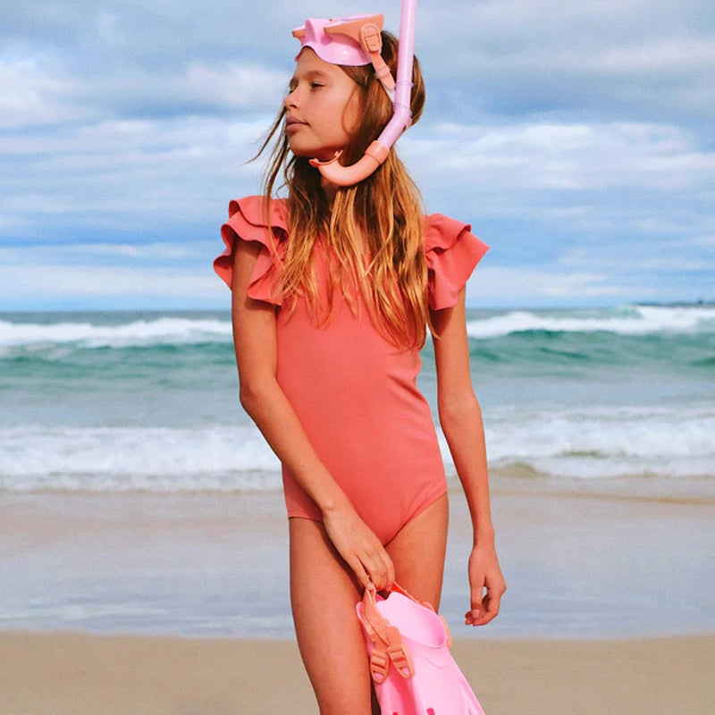 Sunnylife Kinder Tauch-Set Medium Sea Seeker Strawberry bei Yay Kids