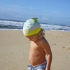 Sunnylife Kinder Badekappe Shark Tribe Khaki Ombre bei Yay Kids