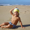 Sunnylife Kinder Badekappe Shark Tribe Khaki Ombre bei Yay Kids