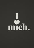 tadah Postkarte "Ich liebe mich." bei Yay Kids