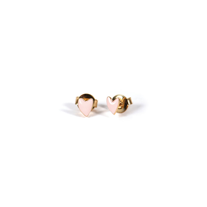 Earrings Heart Rose