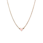 Necklace Heart Rose
