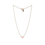 Necklace Heart Rose