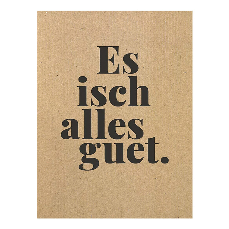 tadah Postkarte "Es isch alles guet." bei Yay Kids