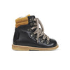 Angulus gefütterter Kinder Tex Winter Boot Navy mit Oker bei Yay Kids