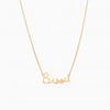 Titlee Halskette Bisou vergoldet bei Yay Kids