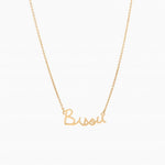 Titlee Halskette Bisou vergoldet bei Yay Kids