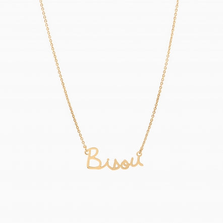 Titlee Halskette Bisou vergoldet bei Yay Kids