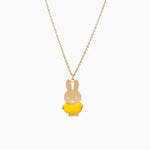 Titlee Kinder Kette vergoldet Miffy Gelb bei Yay Kids