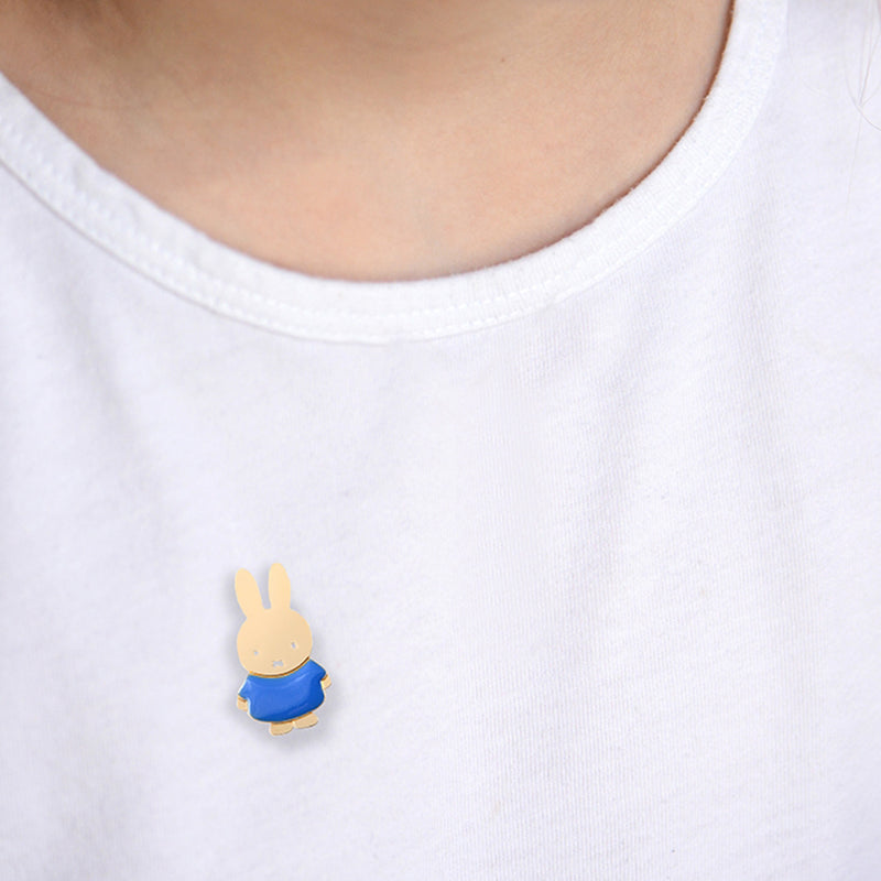 Titlee Kinder Pin Gold Miffy Orange bei Yay Kids