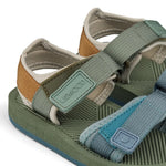 Liewood Kinder Sandalen Monty Hunter green multi mix bei Yay Kids