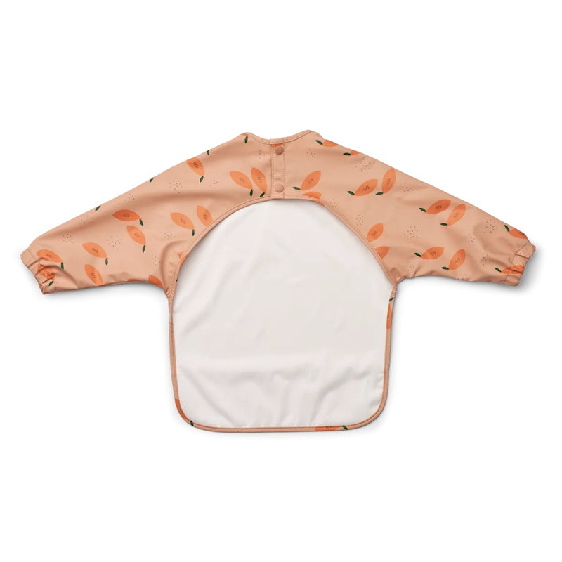 Liewood Kinder Latz mit Ärmeln Merle  Papaya Pale tuscany bei Yay Kids