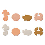Liewood Badematten Paola 8-Pack Sea Creature/Rose Multi Mix bei Yay Kids