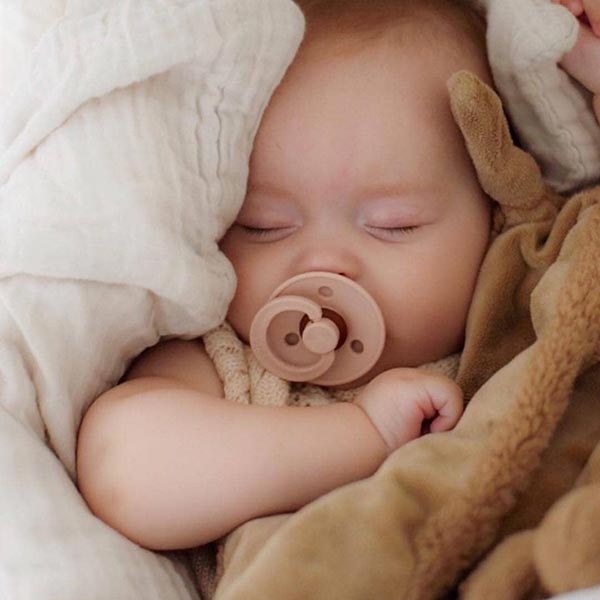 Bibs Baby Schnuller Blush Rose Poudre Grösse 1 0-6 Monate bei Yay Kids