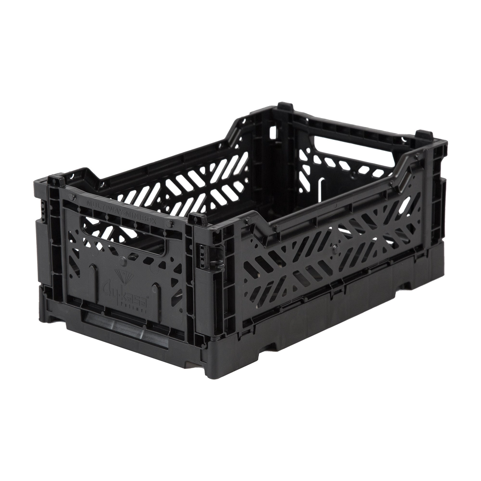 Faltbare Aufbewahrungskiste Mini Black – Ay-Kasa