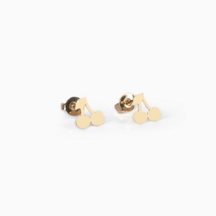Titlee Kinder Ohhrringe Gold Cherry bei Yay Kids