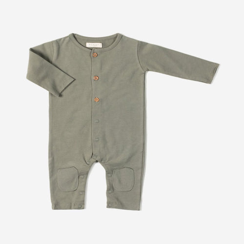 Baby Strampler Wild Green – Nixnut