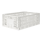 Ay-Kasa trendige Aufbewahrungsboxen Folding Crate Maxi Coconut Milk bei Yay Kids