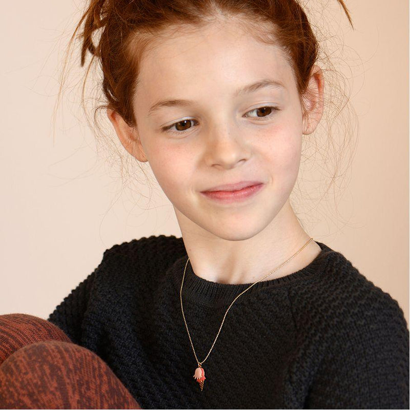 Titlee Kinder Kette Gold Emaille Glace bei Yay Kids