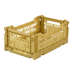 Mini Folding Crate Gold