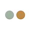 Liewood Silikon Teller mit Abteil Harvey 2-Pack Peppermint/golden caramel mix bei Yay Kids