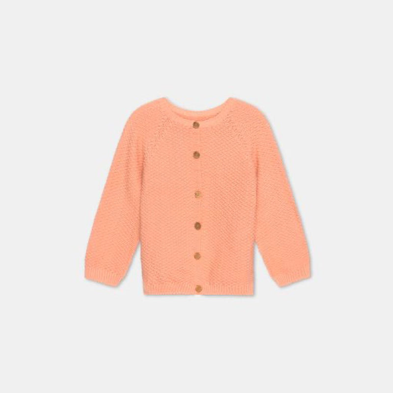 My Little Cozmo gestricktes Jäckchen in leichtem Orange bei Yay Kids
