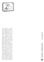 Ma'Loulou Postkarte ABC mit Tieren bei Yay Kids