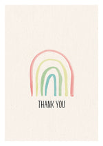 Ma'Loulou Postkarte Regenbogen Thank you bei Yay Kids
