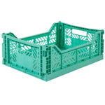 Ay-Kasa trendige Aufbewahrungsboxen Folding Crate Midi Mint Yay Kids