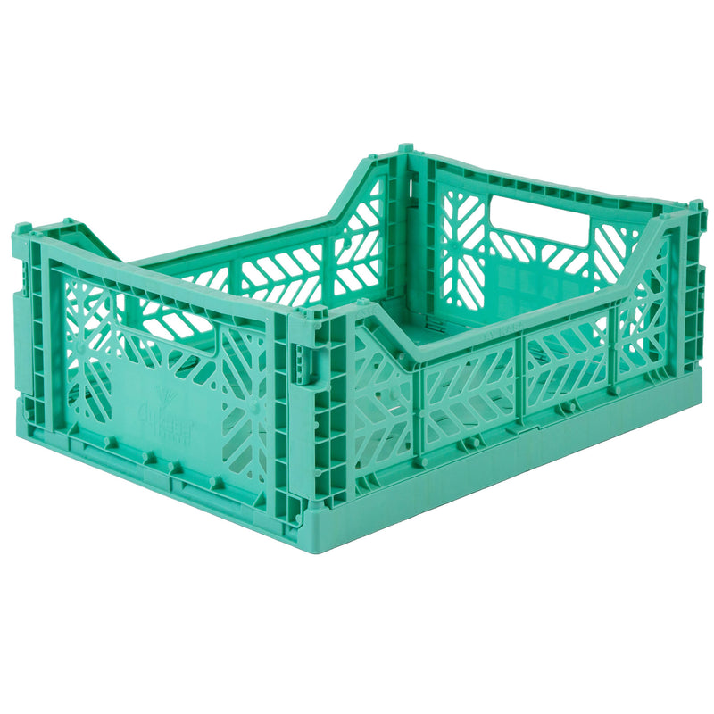 Ay-Kasa trendige Aufbewahrungsboxen Folding Crate Midi Mint Yay Kids