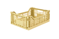 Ay-Kasa Aufbewahrungsboxen Folding Crate Midi Banana Yay Kids