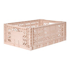 Ay-Kasa Aufbewahrungsboxen Folding Crate Maxi Milk Tea bei Yay Kids