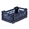 Aykasa trendige Aufbewahrungsboxen Folding Crate Navy Yay Kids