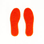 Toasties Paris Kinder Winter Schuhsohle aus Fell in Orange bei Yay Kids