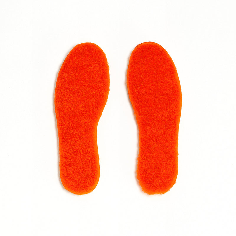 Toasties Paris Kinder Winter Schuhsohle aus Fell in Orange bei Yay Kids