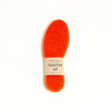 Toasties Paris Kinder Schuhsohle aus Fell in Orange bei Yay Kids