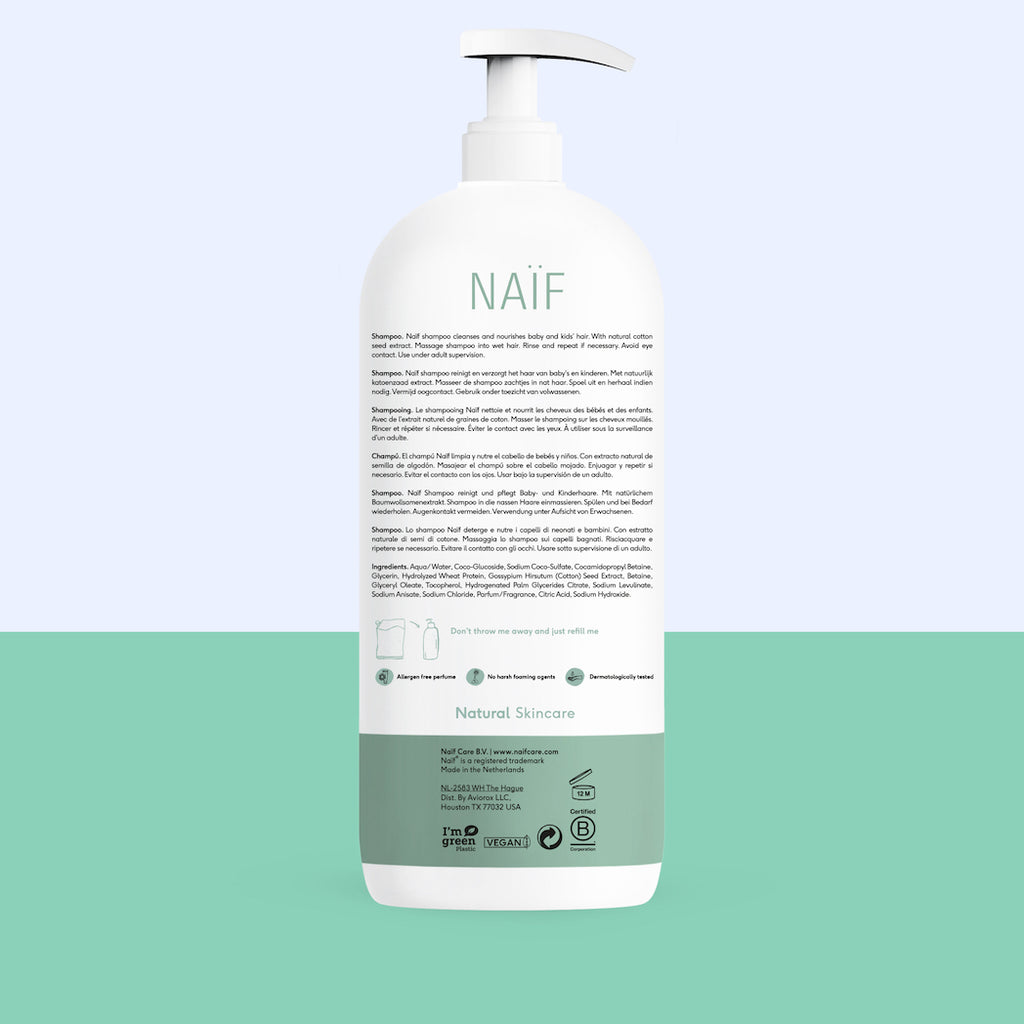 Naïf Baby Nourishing Shampoo 500ml bei Yay Kids