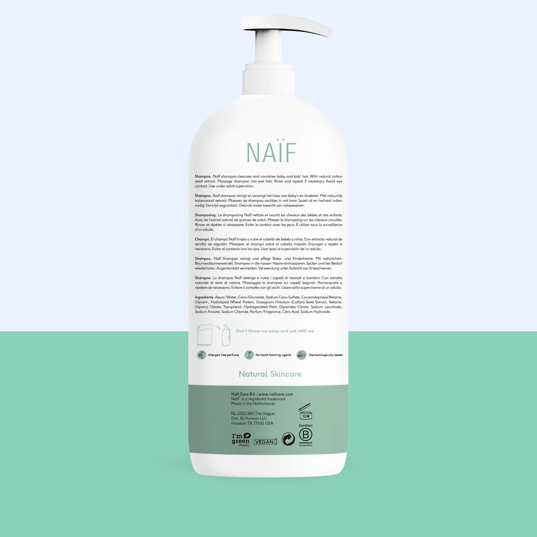 Naïf Baby Nourishing Shampoo 500ml bei Yay Kids