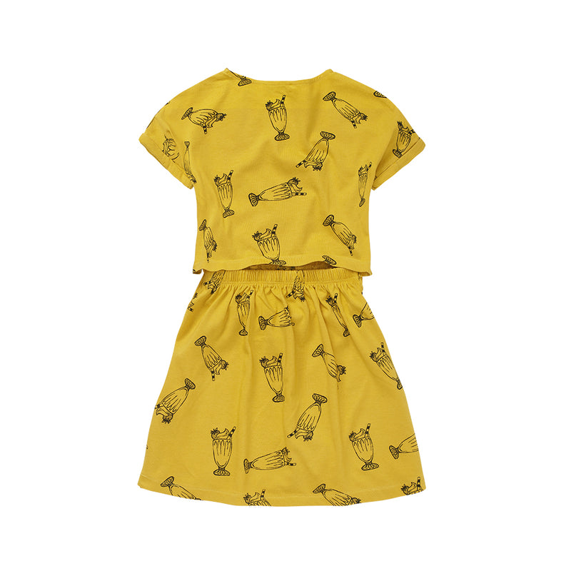 Sproet & Sprout Mädchen Kleid Cocktail Gelb bei Yay Kids