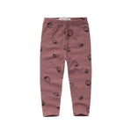 Organic Leggings Pointelle Strawberry 3 Monate