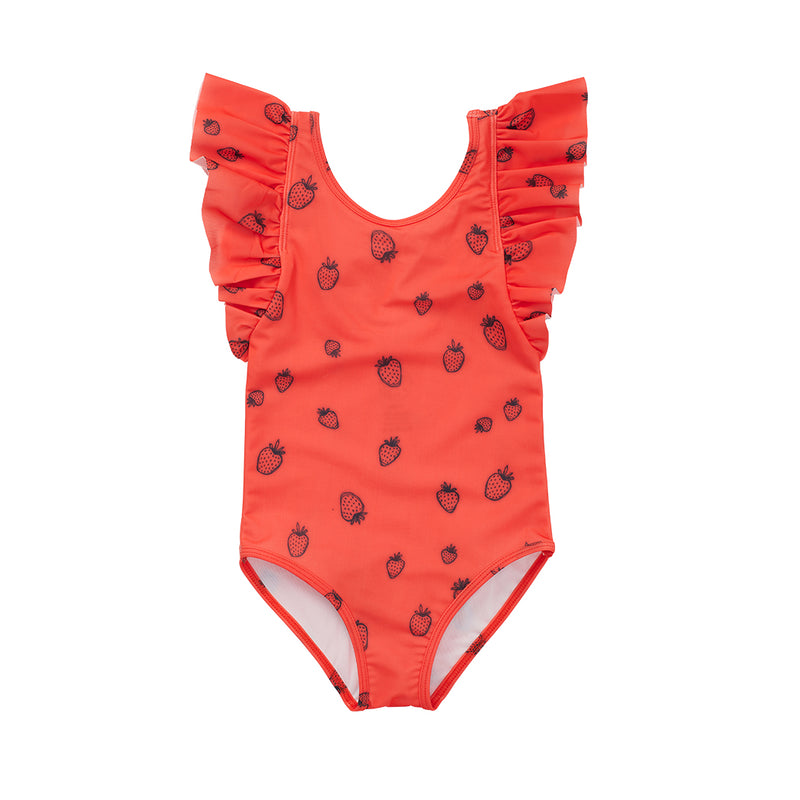 Sproet & Sprout Mädchen Badeanzug Strawberry bei Yay Kids