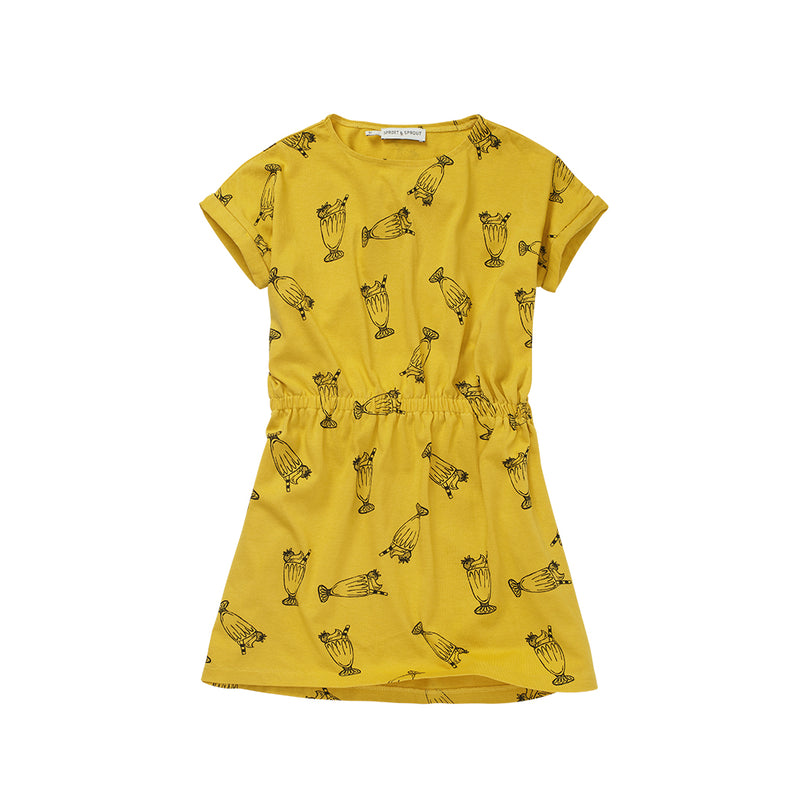 Sproet & Sprout Mädchen Kleid Cocktail Gelb bei Yay Kids