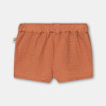 My Little Cozmo Kinder Shorts Terracotta mit Rüschen bei Yay Kids