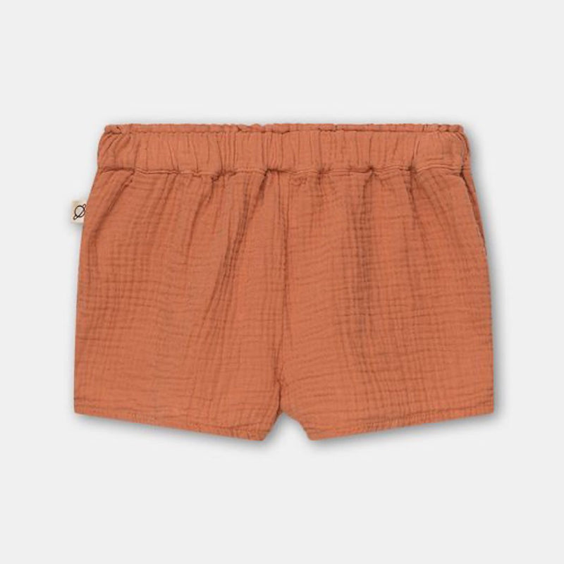 My Little Cozmo Kinder Shorts Terracotta mit Rüschen bei Yay Kids