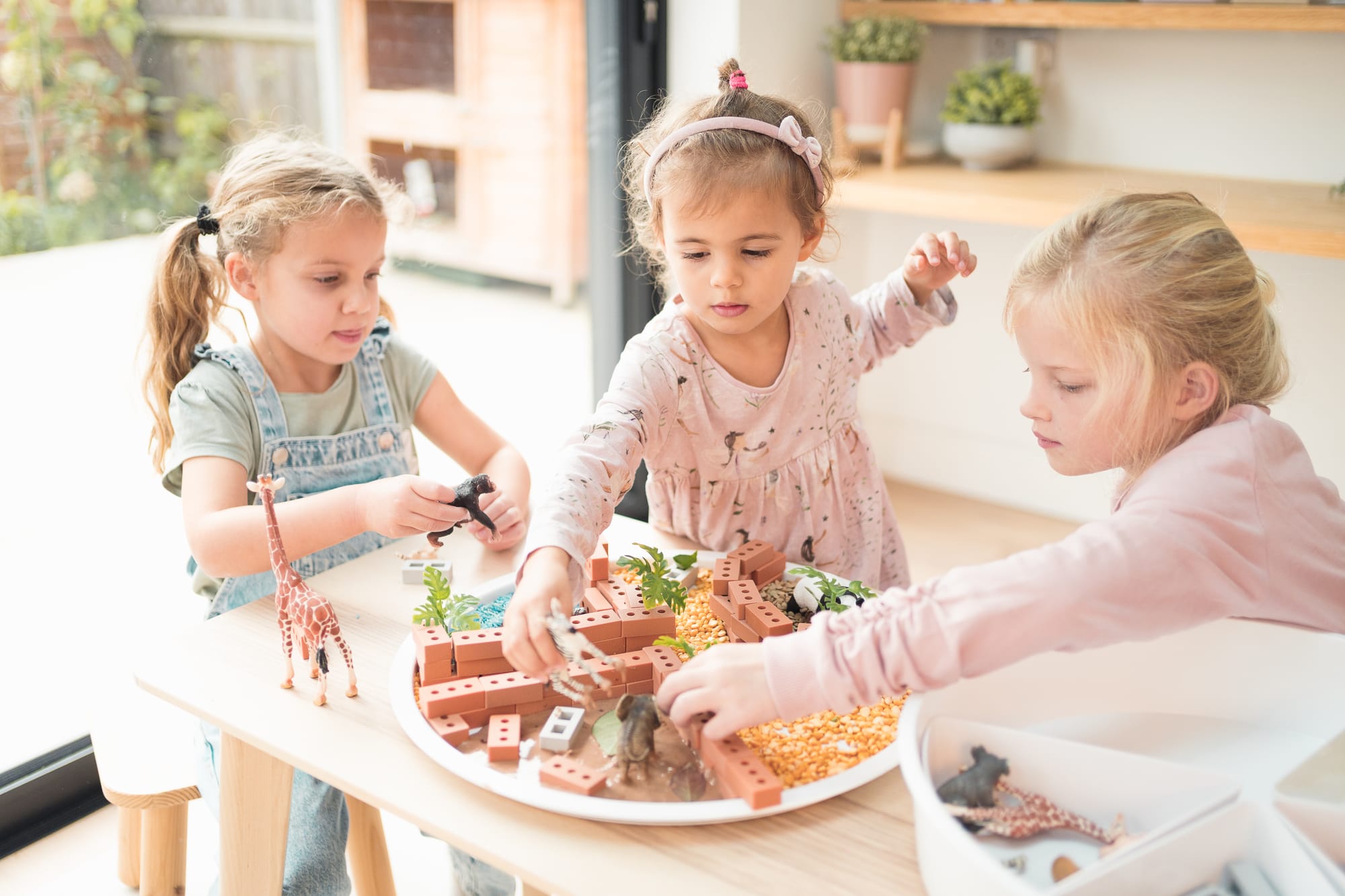 Children at sensory play at Yay Kids